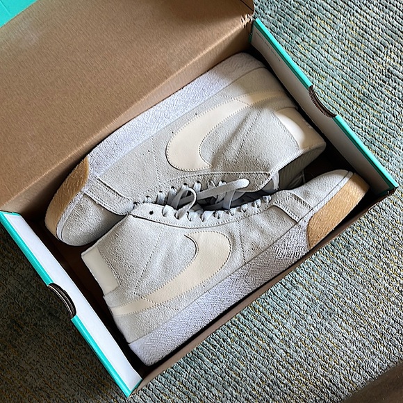 Nike Other - Nike SB Zoom Blazer MD | Mens US 12 | Photon Dust / Light Cream-White